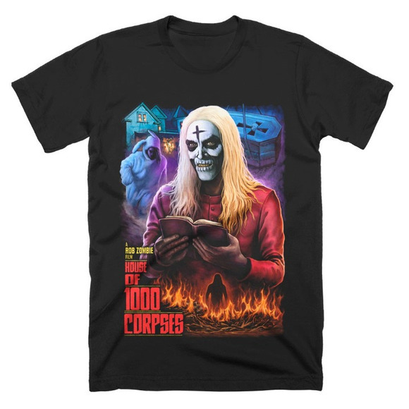 KahaLavar Other - House Of 1000 Corpses No Funny Books T-shirt